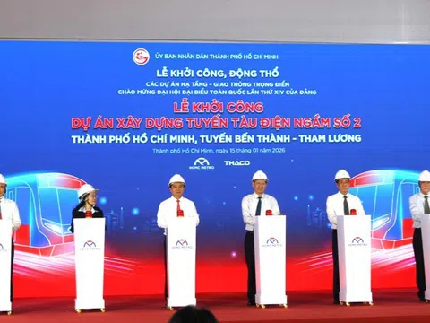 TPHCM: Khởi công nhiều công trình dự án trọng điểm chào mừng Đại hội lần thứ XIV của Đảng