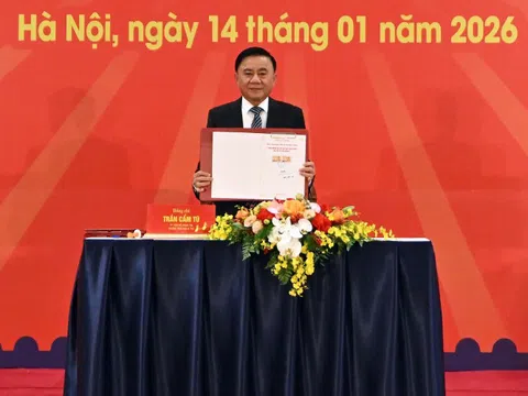 Phát hành đặc biệt bộ tem bưu chính chào mừng Đại hội XIV của Đảng