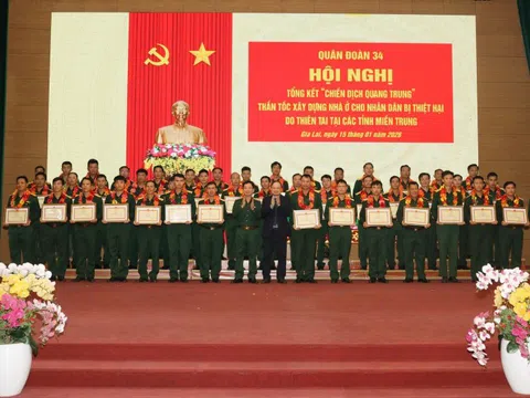 Quân đoàn 34 hoàn thành xây dựng 80 căn nhà cho nhân dân tỉnh Gia Lai và Đắk Lắk