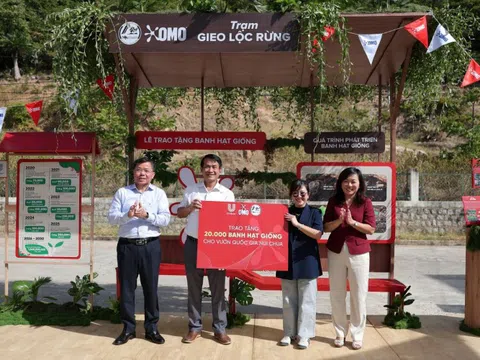 Tiếp nối hành trình Vì một Việt Nam xanh: OMO Trao tặng 20.000 banh hạt giống cho Vườn quốc gia Núi Chúa