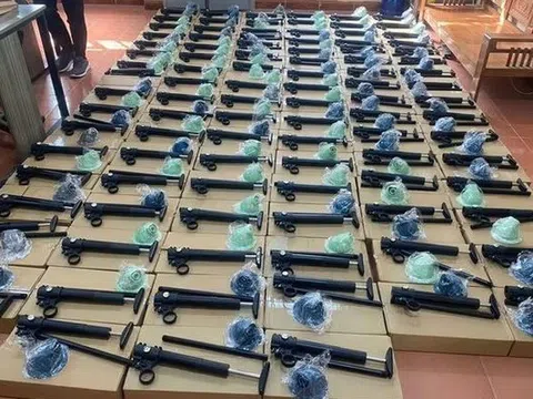 Triệt phá "tổng kho" bán trái phép vũ khí quân dụng với số lượng lớn