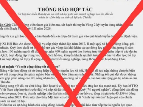 Cảnh giác thủ đoạn mạo danh Bệnh viện Bạch Mai để lừa đảo tuyển dụng