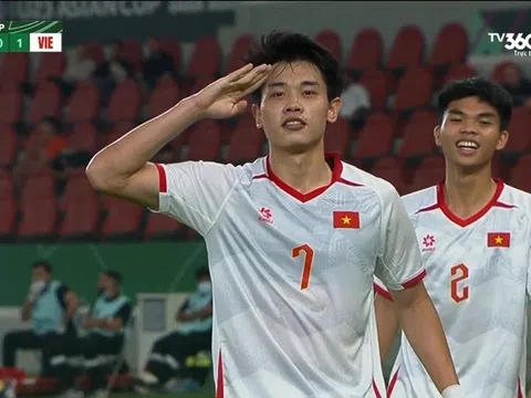 U23 Việt Nam thắng U23 Saudi Arabia, bước vào tứ kết với ngôi nhất bảng A