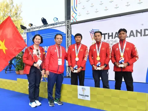 ASEAN Para Games 13: Những tấm huy chương vàng đầu tiên của Đoàn Thể thao Việt Nam