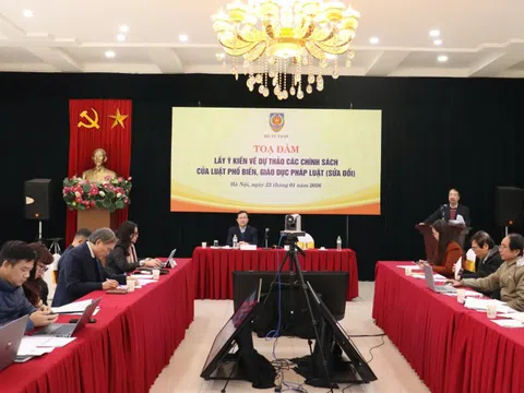 Luật Phổ biến, giáo dục pháp luật (sửa đổi): Đề xuất 6 nhóm chính sách cơ bản