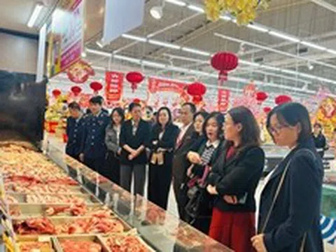 Kiểm tra công tác bình ổn thị trường Tết Nguyên đán 2026 tại nhiều địa phương
