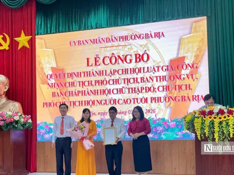 Thêm “cầu nối pháp luật” cho người dân với Chi hội Luật gia phường Bà Rịa