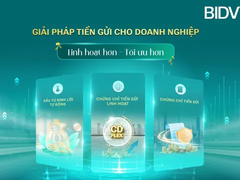 BIDV: Bộ ba giải pháp thúc đẩy hiệu quả dòng tiền trong nền kinh tế