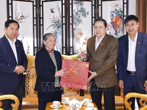 Chủ tịch Quốc hội Trần Thanh Mẫn tri ân các đồng chí nguyên lãnh đạo Đảng, Nhà nước