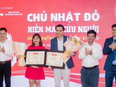 Amway Việt Nam lan tỏa tinh thần sẻ chia cùng 'Hiến máu Chủ Nhật đỏ'