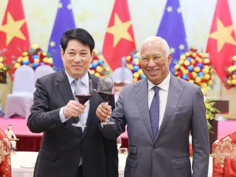 Tiệc chiêu đãi trọng thể Chủ tịch Hội đồng châu Âu