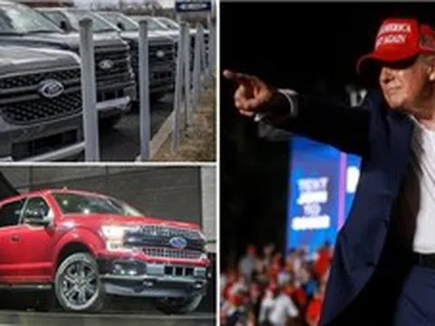 Xe bán tải Ford F-150 bất ngờ trở thành sợi dây kết nối ngoại giao Mỹ - Nhật