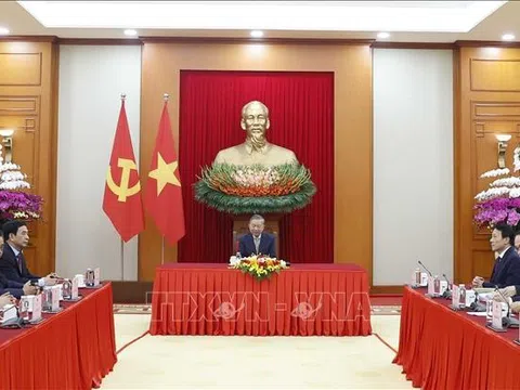 Tổng Bí thư Tô Lâm điện đàm với Tổng thống Hàn Quốc Lee Jae Myung