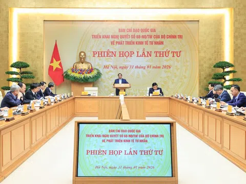 Thủ tướng chủ trì phiên họp lần thứ 4 Ban Chỉ đạo về phát triển kinh tế tư nhân