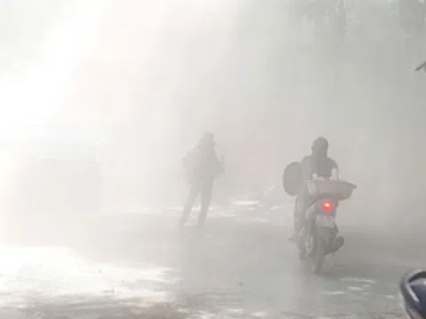 Không khí Hà Nội sáng nay (3/2) chạm ngưỡng xấu, ô nhiễm lan rộng nhiều khu vực