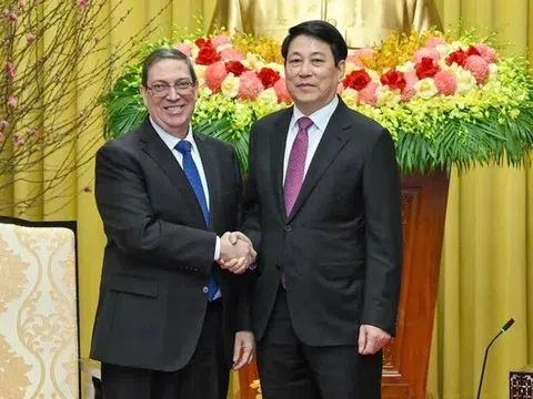 Chủ tịch nước Lương Cường tiếp Đặc phái viên Đảng, Nhà nước Cuba