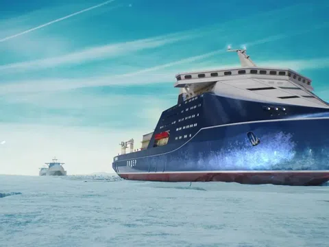 Nga củng cố vị thế dẫn đầu ở Bắc Cực với tàu phá băng mạnh nhất