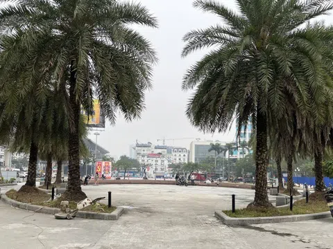 Sau phản ánh xuống cấp, công viên hồ điều hòa Mai Dịch khoác diện mạo mới