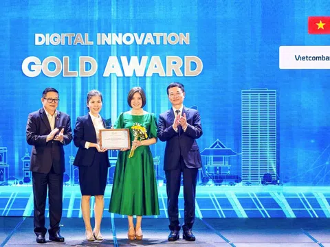 VCB Tablet giành Giải Vàng Đổi mới sáng tạo số tại ASEAN Digital Awards 2026