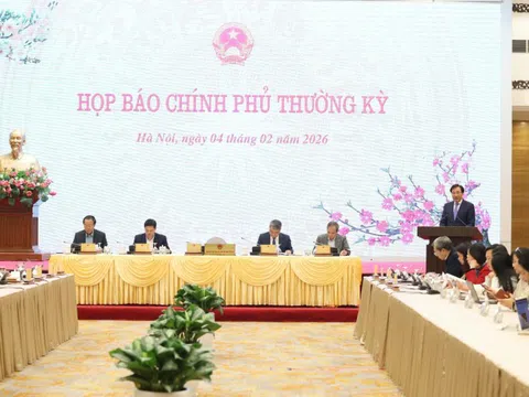 Họp báo Chính phủ thường kỳ tháng 1/2026
