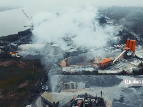 Xử lý điểm nghẽn môi trường: Hà Nội "quét" loạt trạm trộn bê tông