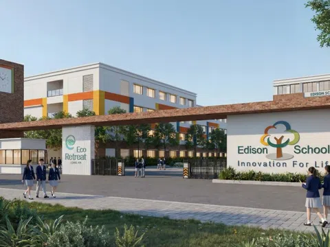 Động thổ trường Phổ thông liên cấp Edison quy mô 3.600 học sinh tại đô thị Eco Retreat