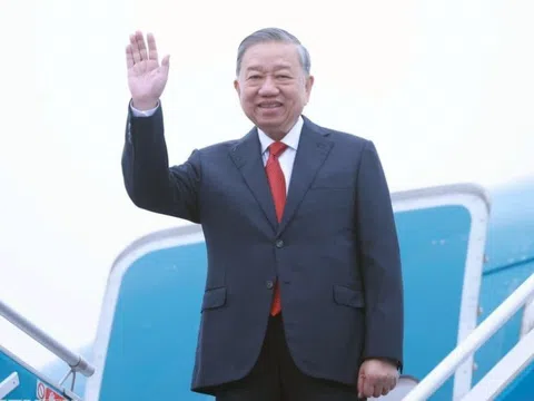 Tổng Bí thư Tô Lâm lên đường thăm cấp Nhà nước Vương quốc Campuchia