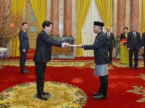 Chủ tịch nước Lương Cường tiếp Đại sứ Indonesia và Philippines trình Quốc thư