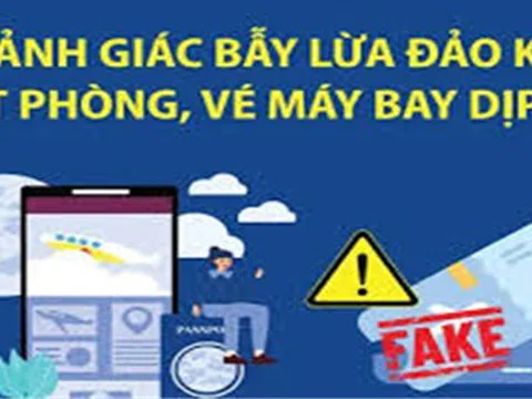 Cảnh báo bẫy lừa đảo khi đặt phòng, vé máy bay dịp Tết