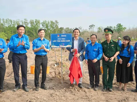 Amway Việt Nam phối hợp với Trung ương Đoàn thực hiện chương trình 'Lũy tre biên giới'