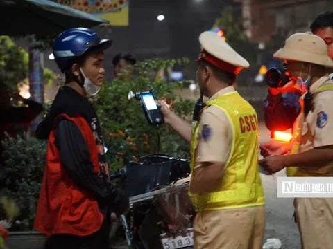 Tăng cường xử nghiêm vi phạm nồng độ cồn, giữ niềm vui trọn vẹn ngày Tết