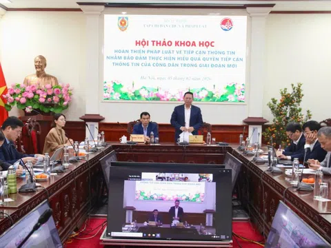 Hoàn thiện pháp luật về tiếp cận thông tin trong giai đoạn mới