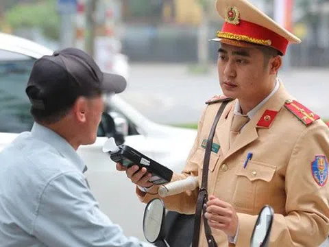 Xử phạt vi phạm nồng độ cồn ngày mùng 2 tăng cao