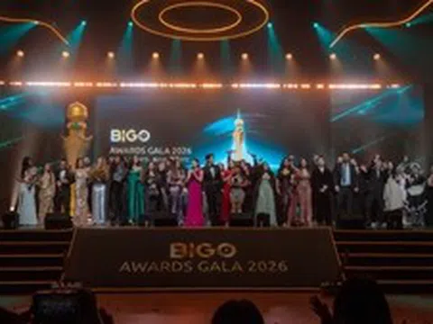 Các nhà sáng tạo Việt Nam tỏa sáng tại BIGO Awards Gala 2026