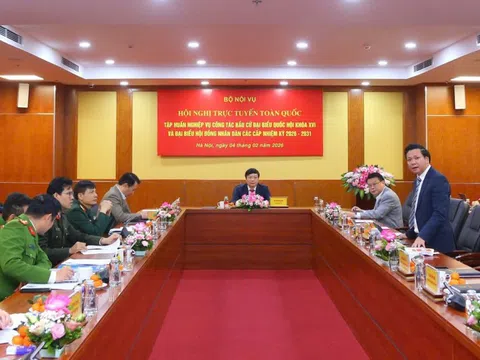 Tập trung cao điểm cho công tác bầu cử đại biểu Quốc hội và đại biểu HĐND các cấp