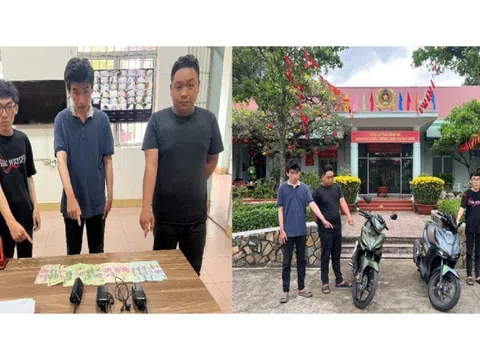 Bắt 3 đối tượng giả danh công an cưỡng đoạt tài sản của người đi đường