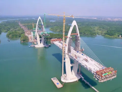 Cầu Phước An tăng tốc thần tốc, từng bước hoàn thiện trục kết nối Tp.HCM – Đồng Nai