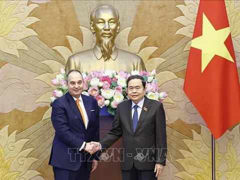 Chủ tịch Quốc hội Trần Thanh Mẫn tiếp Phó Chủ tịch thứ nhất Quốc hội Hy Lạp