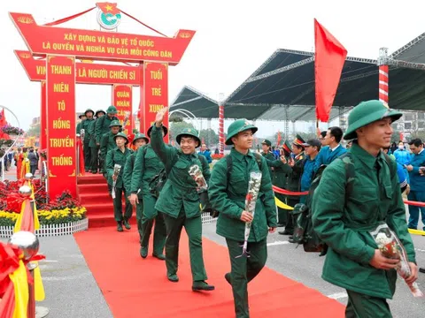Các địa phương sẵn sàng cho lễ giao nhận quân năm 2026