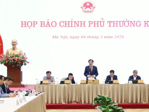 Họp báo Chính phủ thường kỳ tháng 2/2026: Nhiều vấn đề kinh tế được quan tâm