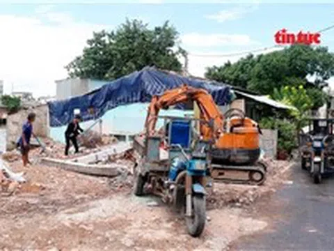 Ảnh 360Trên 1300 hộ dân di dời nhà phục vụ dự án cải tạo bờ Bắc kênh Đôi