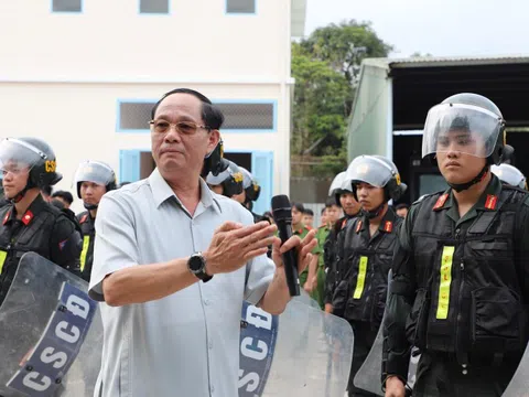 Kiểm tra công tác bảo đảm an ninh, trật tự phục vụ bầu cử tại Cần Thơ