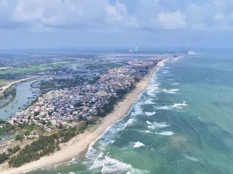 Cận cảnh cửa biển Quảng Ngãi dự kiến chi gần 1.000 tỷ đồng làm kè