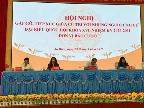 Bà Nguyễn Quỳnh Liên tiếp xúc cử tri xã An Biên, An Tây, tỉnh An Giang