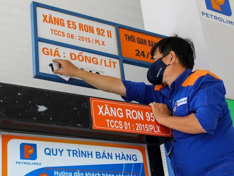 Giá xăng, dầu tăng mạnh