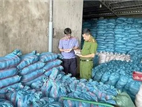 Khởi tố đối tượng sản xuất hàng nghìn tấn muối i-ốt giả