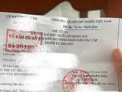 Bộ Công an cảnh báo khi đăng ảnh thẻ cử tri lên mạng xã hội