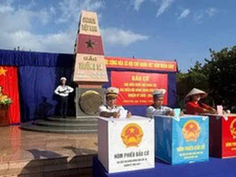 'Ngày hội non sông' ở đặc khu Trường Sa