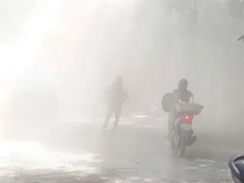 Không khí Hà Nội sáng nay (3/2) chạm ngưỡng xấu, ô nhiễm lan rộng nhiều khu vực