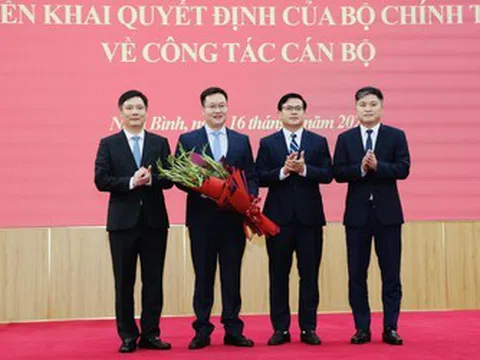 Bộ Chính trị điều động Thiếu tướng Trần Đăng Quỳnh làm Phó Bí thư Tỉnh ủy Ninh Bình